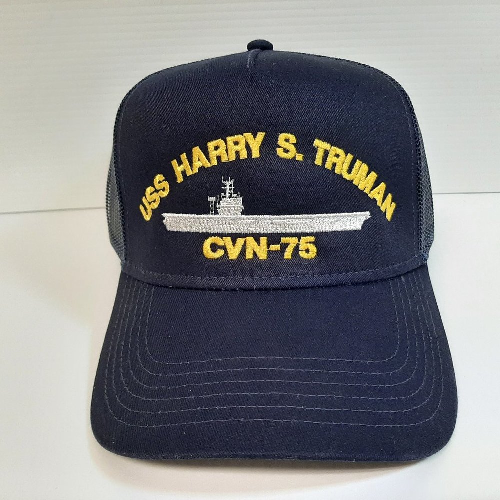 US Navy USS Harry S. Truman CVN-75 Hat Embroidered
